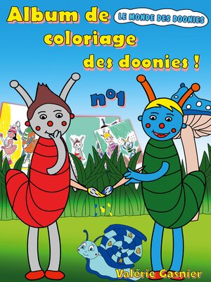 cover image of Album de coloriage des doonies ! N°1